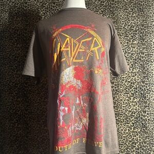 Soft Slayer Skull South of Heaven Graphic Band Tee